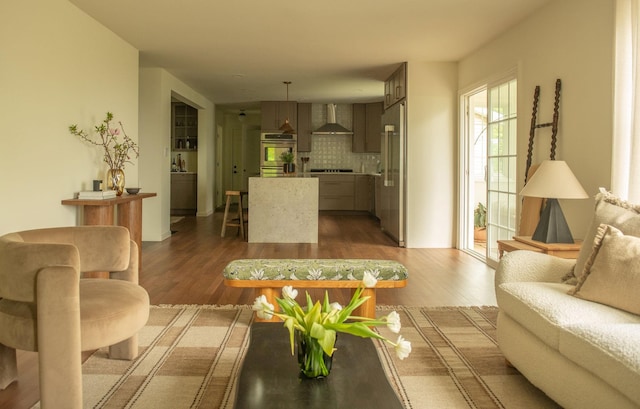 89 Stillerberg Strada, Kerhonkson, NY 12446 - living room with wood finished floors