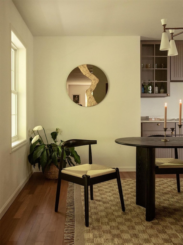 89 Stillerberg Strada, Kerhonkson, NY 12446 - dining area featuring wood finished floors and baseboards