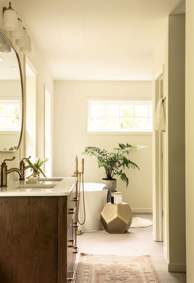 89 Stillerberg Strada, Kerhonkson, NY 12446 - full bathroom featuring a soaking tub and vanity