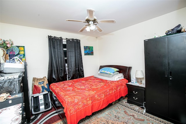 10124 78th St, Ozone Park, NY 11416 - bedroom with ceiling fan