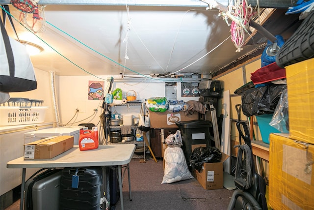 10124 78th St, Ozone Park, NY 11416 - storage area featuring electric panel