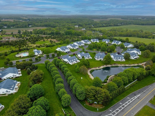 43 Summerfield Ln N Unit 43, Aquebogue, NY 11901 - aerial view of residential area with a large body of water