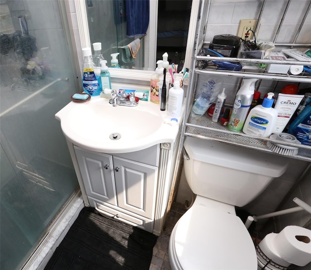 4 Rosemont Dr, New City, NY 10956 - bathroom featuring vanity, toilet, and a shower