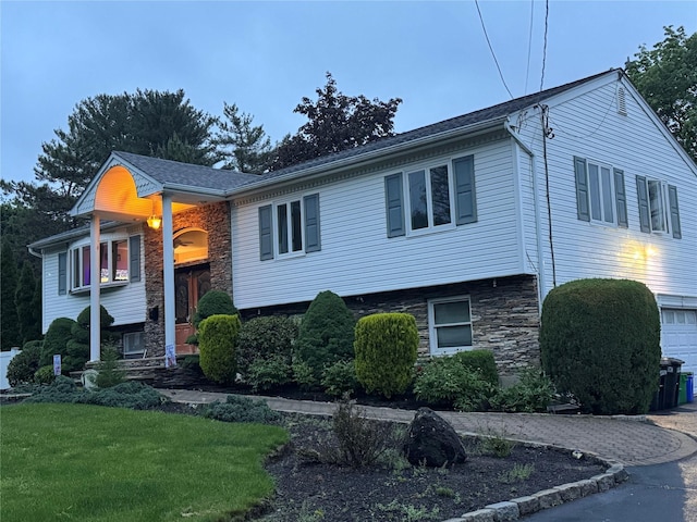 4 Rosemont Dr, New City, NY 10956 - raised ranch featuring stone siding