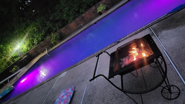 4 Rosemont Dr, New City, NY 10956 - view of pool at twilight