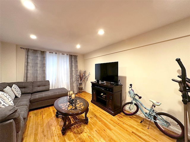 270 N Broadway Unit 2Hi, Yonkers, NY 10701 - living area featuring recessed lighting and light wood-style flooring