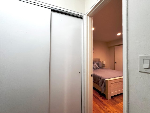 270 N Broadway Unit 2Hi, Yonkers, NY 10701 - corridor featuring wood finished floors and recessed lighting
