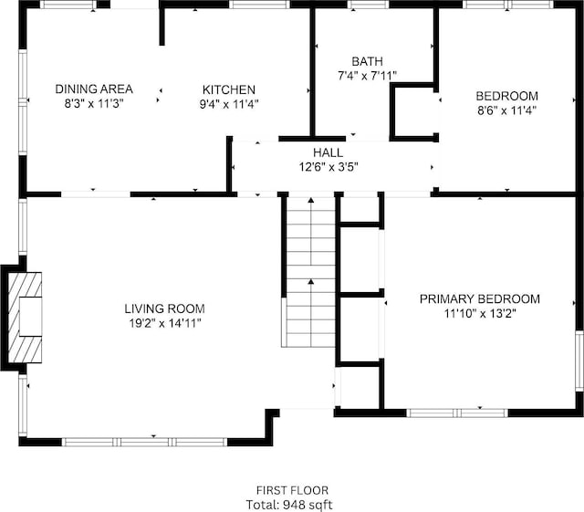 1652 Baker Ave, Merrick, NY 11566 - floor plan / room layout