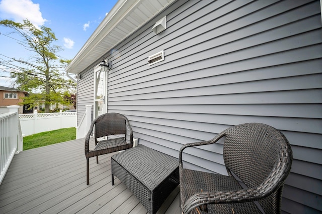 3161 Grand Ave, Baldwin Harbor, NY 11510 - deck featuring fence