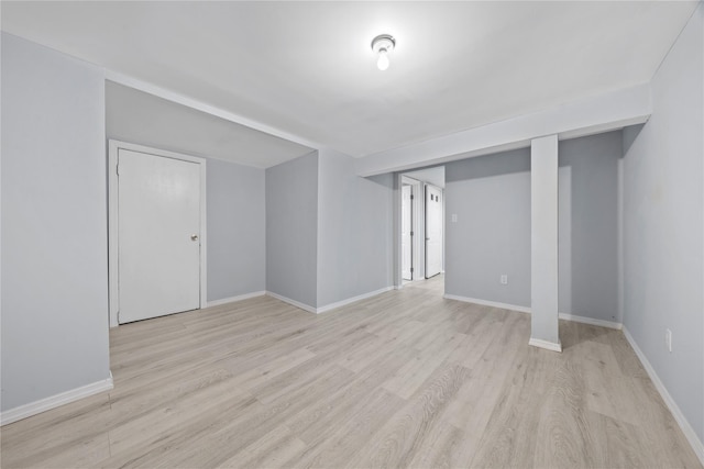 545 Granny Rd, Medford, NY 11763 - spare room with light wood finished floors and baseboards