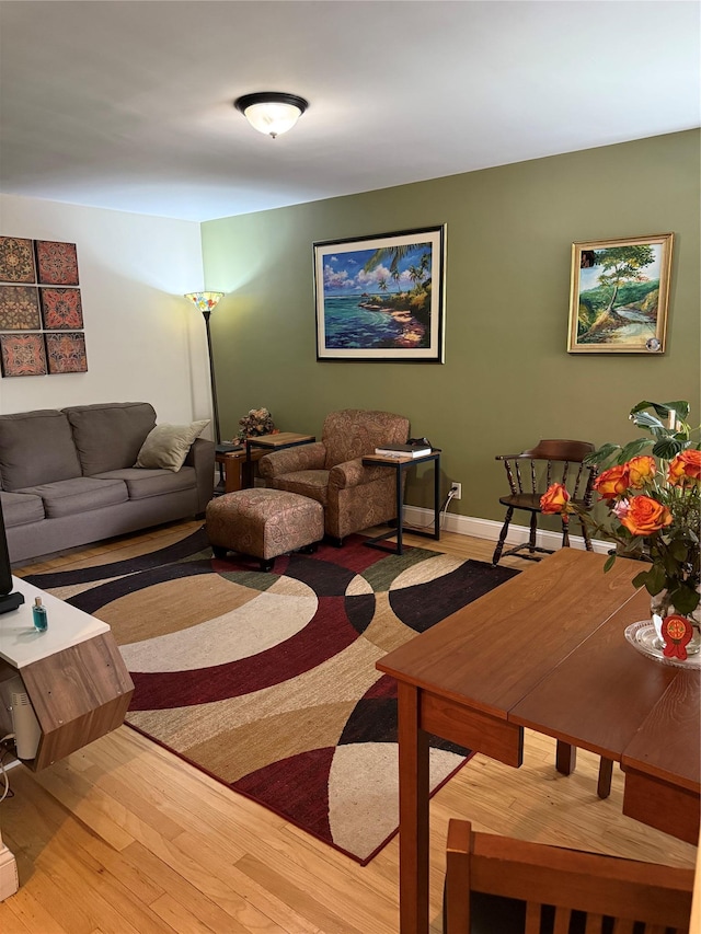 505 E Lincoln Ave Unit E302, Mount Vernon, NY 10552 - living room with wood finished floors
