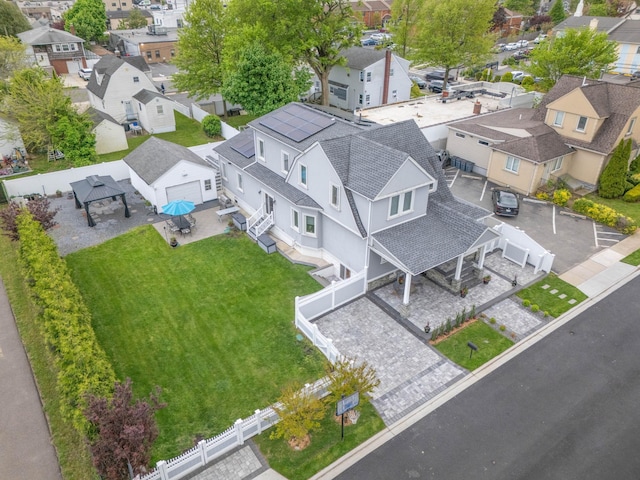 1 3rd Pl, Bellmore, NY 11710 - aerial perspective of suburban area
