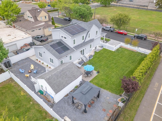 1 3rd Pl, Bellmore, NY 11710 - aerial perspective of suburban area