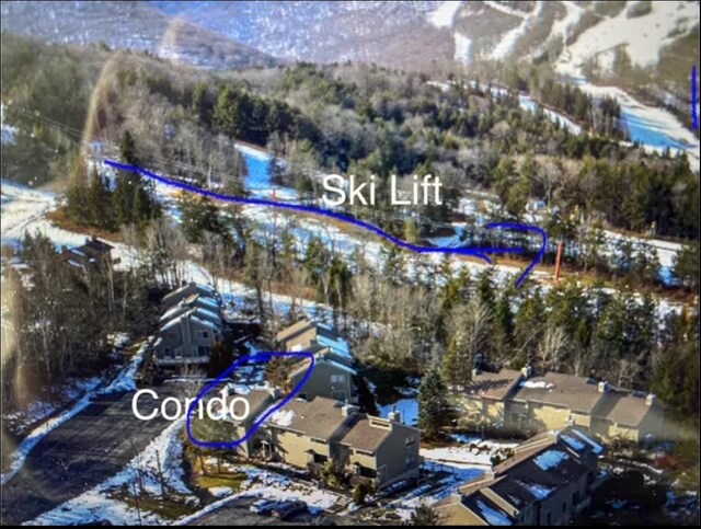 76 Highlands Dr Unit C2, Hunter, NY 12442 - view of snowy aerial view