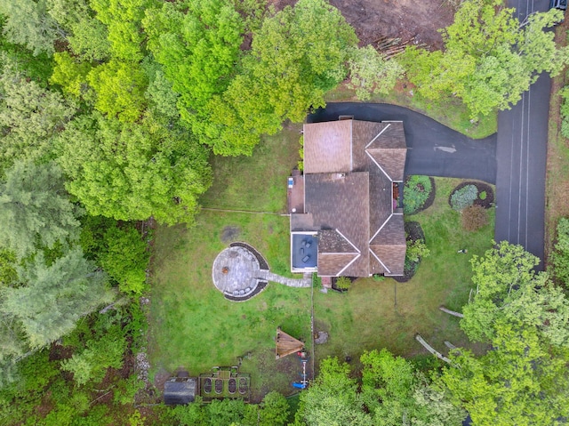 162 Forest Hill Dr, Kingston, NY 12401 - bird's eye view