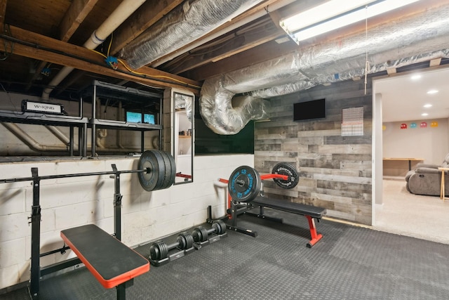 162 Forest Hill Dr, Kingston, NY 12401 - view of exercise area