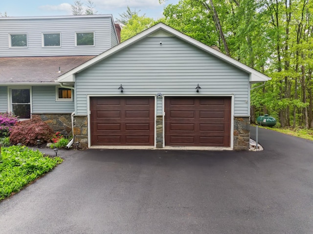 162 Forest Hill Dr, Kingston, NY 12401 - garage featuring driveway