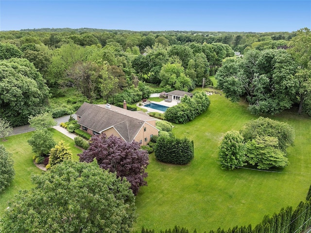 80 Woodlea Rd, Muttontown, NY 11791 - view of subject property featuring a forest