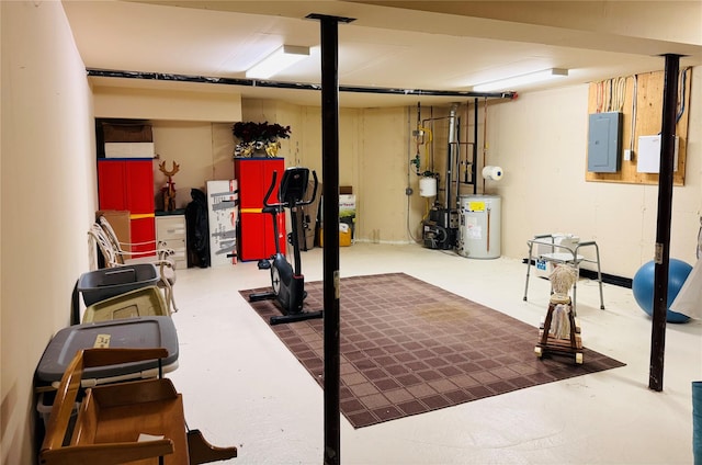 211 Pond Cir, Mount Sinai, NY 11766 - finished below grade area with water heater and electric panel