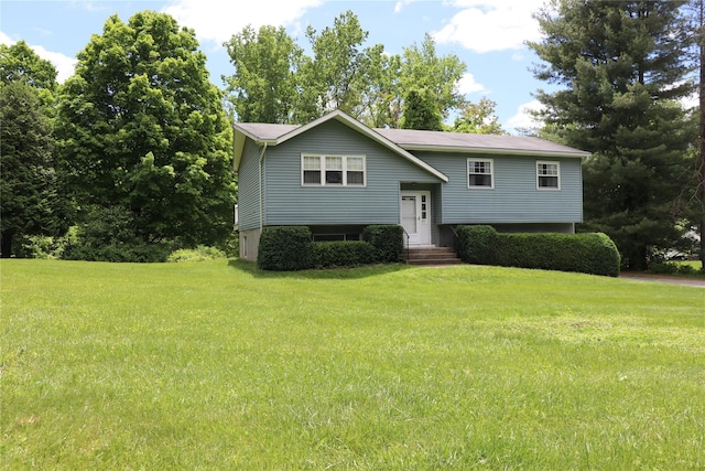 25 Cypher Ln, Poughquag, NY 12570 - raised ranch with a front lawn