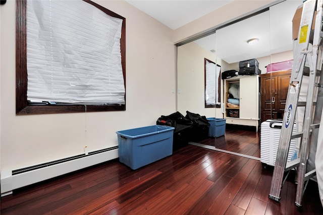 186-31 Radnor Rd, Jamaica Estates, NY 11432 - interior space with a baseboard radiator and hardwood / wood-style flooring