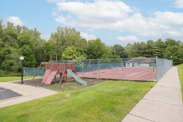 71 Frank Ct, Monroe, NY 10950 - view of tennis court