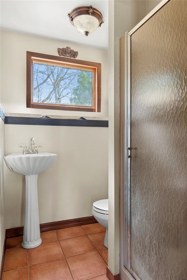 24 Brushwood Ct, East Islip, NY 11730 - full bath featuring tile patterned flooring and a shower stall