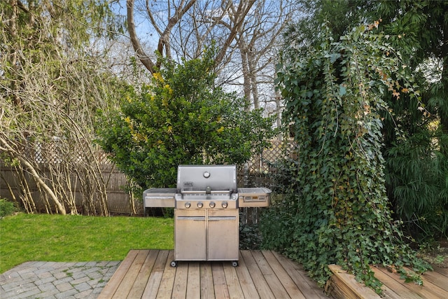 24 Brushwood Ct, East Islip, NY 11730 - wooden terrace featuring area for grilling
