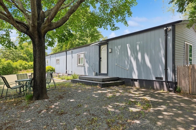 8 N Railroad Ave, Jamesport, NY 11901 - back of property with crawl space