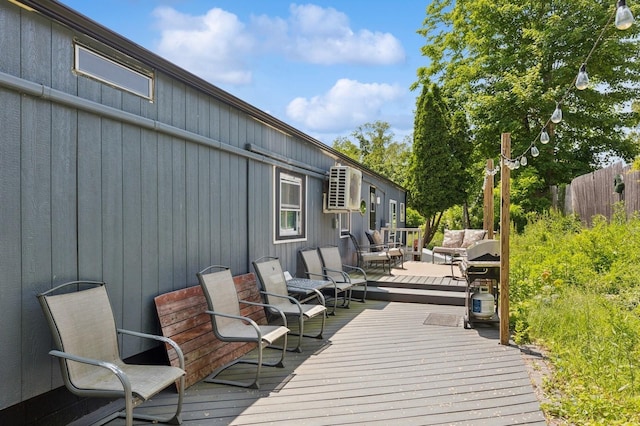 8 N Railroad Ave, Jamesport, NY 11901 - deck featuring outdoor lounge area and grilling area