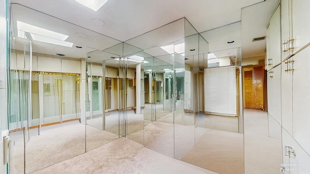 202 Broadway, Lawrence, NY 11559 - bathroom featuring a skylight