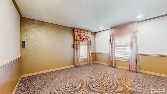 202 Broadway, Lawrence, NY 11559 - carpeted spare room featuring recessed lighting and baseboards