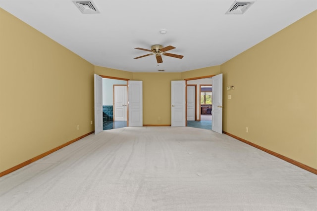 115 Moffat Rd, Washingtonville, NY 10992 - unfurnished room featuring baseboards, light colored carpet, and a ceiling fan