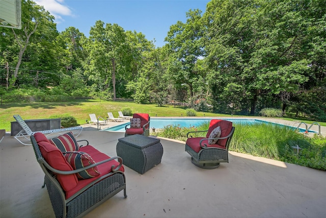 115 Moffat Rd, Washingtonville, NY 10992 - view of patio with an outdoor pool