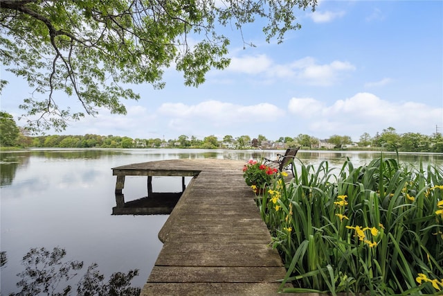 9 Lakeland Ave, Patchogue, NY 11772 - dock area featuring a water view