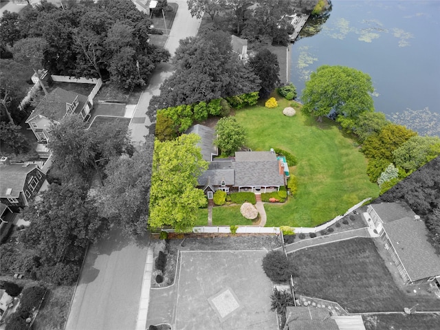 9 Lakeland Ave, Patchogue, NY 11772 - bird's eye view of a large body of water