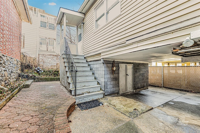 view of entrance to property