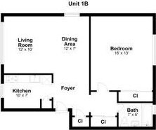 165 Columbus Ave Unit 1B, West Harrison, NY 10604 - floor plan / room layout
