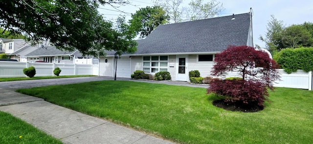 6 Arizona Ave, Syosset, NY 11791 - view of front of property with driveway, a garage, and roof with shingles