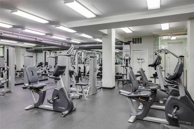 17-85 215th St Unit 4B, Bayside, NY 11360 - view of gym