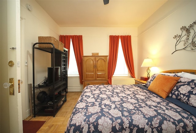 83-55 Lefferts Blvd Unit 1E, Kew Gardens, NY 11415 - bedroom with radiator heating unit