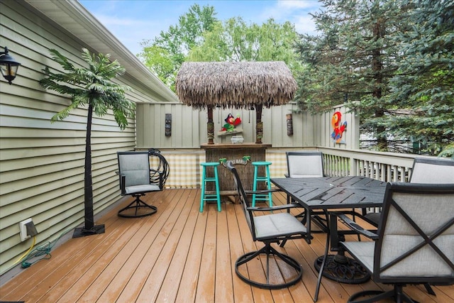 3 Pine Ln, Greenwood Lake, NY 10925 - view of wooden terrace