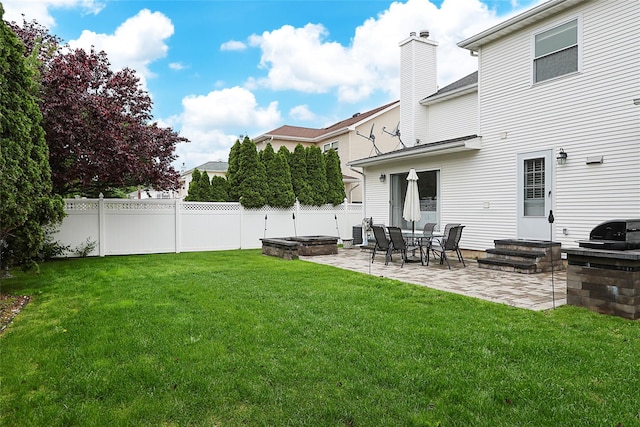 2448 6th Ave, East Meadow, NY 11554 - view of yard featuring a patio area, entry steps, and a hot tub