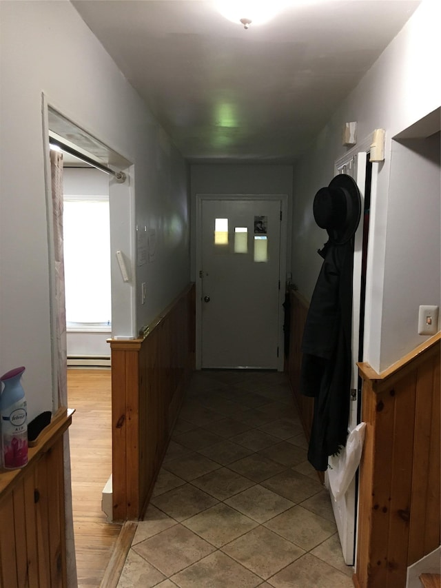 29 Nelshore Dr, Monticello, NY 12701 - foyer entrance featuring light tile patterned floors and baseboard heating
