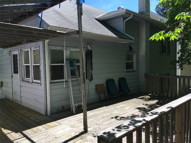 29 Nelshore Dr, Monticello, NY 12701 - view of wooden deck
