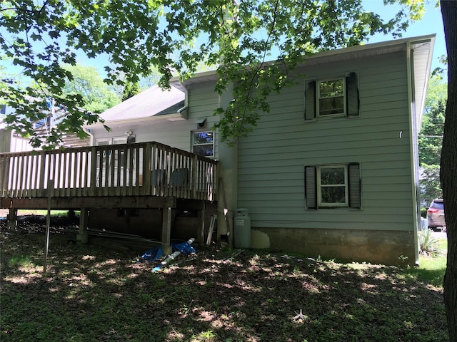 29 Nelshore Dr, Monticello, NY 12701 - back of house featuring a wooden deck