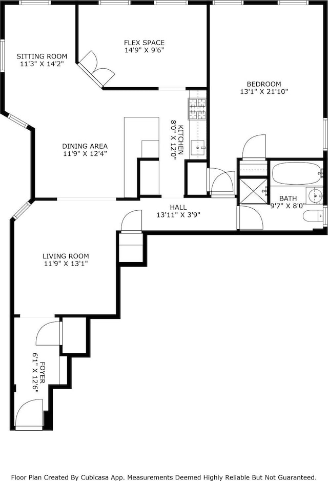 35-06 88th St Unit 5E, Jackson Heights, NY 11372 - home floor plan