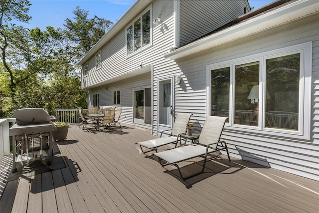 47 Londonderry Ln, Somers, NY 10589 - deck with outdoor dining space and area for grilling