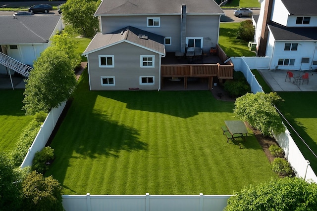 11 Fishermans Dr, Port Washington, NY 11050 - aerial view of property and surrounding area