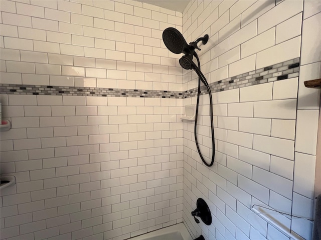 full bathroom with  shower combination